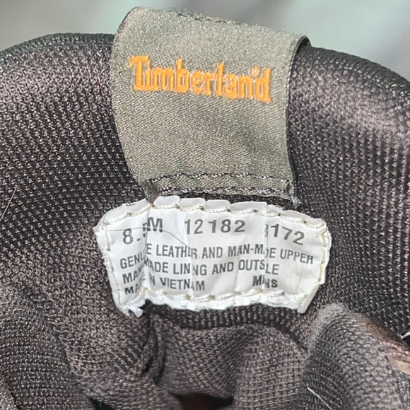 Timberland Brown Men’s US 8.5 Waterproof Anti Fatigue Trail Hiking Mid Boots - Picture 9 of 11